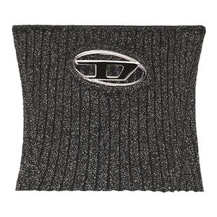 [折扣]DIESEL女士OVAL D LOGO针织衫抹胸上衣A115670GFAC