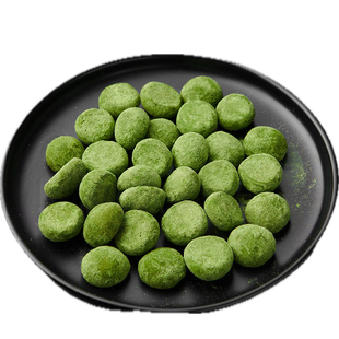 半饱三分倍浓抹茶雪球酥抹茶苦味突出低甜度办公室零食点心下午茶