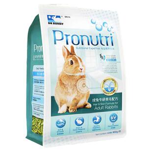 兔博士兔粮兔博士美毛成兔粮兔饲料垂耳兔主粮除臭成年兔粮老年