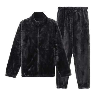 加厚珊瑚绒睡衣安莉芳保暖可外穿