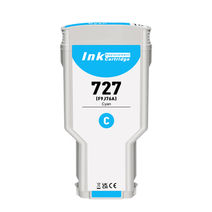 t2500绘图仪墨盒适用HP惠普t2530 t1500 t1530黑彩色t920 t930打印机六色绘图仪墨水盒727专用宽幅墨汁非原装