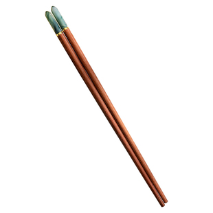 漫时光琉璃红檀木筷家用高档抗菌防霉筷子家庭专人专用2025新款