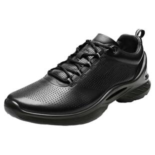 消防备勤鞋男镂空真皮透气执勤鞋新款男人皮鞋商务休闲作训鞋