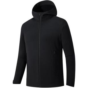 安踏冠军全天候系列 轻暖绒针织外套男士加绒通勤运动服152540716