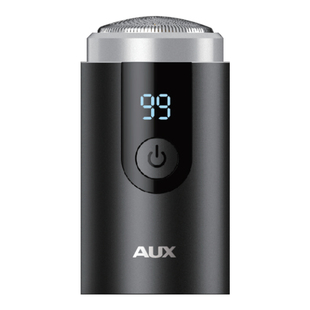 奥克斯电动剃须刀男士刮胡刀黑色小巧便携2026新款旅行单头小钢炮