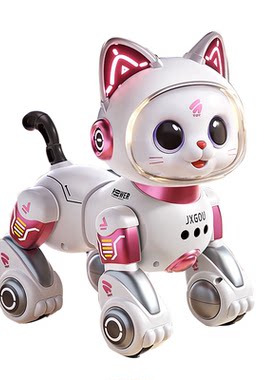 智能机器狗遥控玩具车猫新款