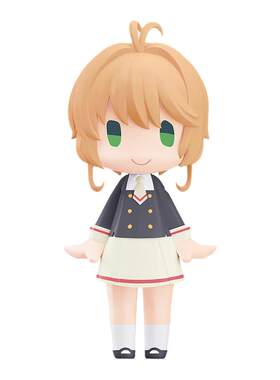 GSC 魔卡少女樱 HELLO! 粘土人 木之本樱 小樱 友枝中学校服 手办