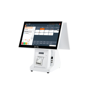 Dr.Yin餐饮收银机一体机带系统触摸双屏饮品中餐快餐奶茶店收银