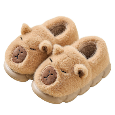 棉拖鞋儿童款毛毛绒居家室内棉鞋
