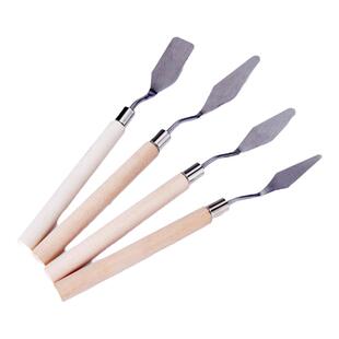 小工具尖头平小灰刀刮刀油画刀颜料刮刀调色油画刀皮沙发皮革修复