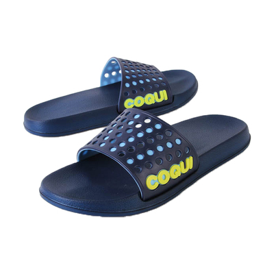 酷趣防滑休闲风厚底情侣浴室拖鞋