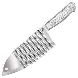 匠牌不锈钢狼牙土豆刀波纹刀波浪刀厨房刀具切花薯片薯格神菜刀器