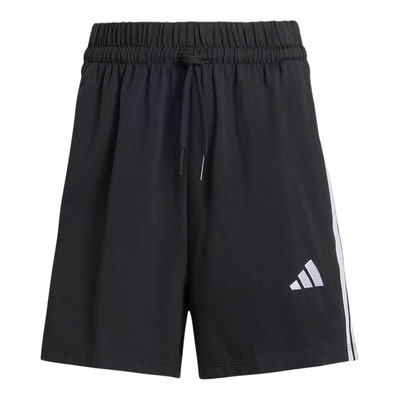 adidas阿迪达斯三条纹棉质高腰基础款五分裤夏女针织短裤 JD0908