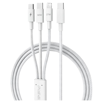 品胜1.8米加长充电线一拖三快充