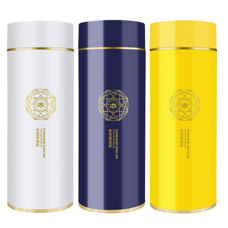 世宝陶瓷保温杯骨瓷内胆水杯