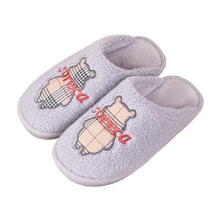 舒乐佳拖鞋女冬季棉拖2025年家居室内情侣保暖防滑厚底毛毛拖鞋男