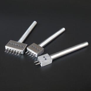 手工皮具工具多孔圆排冲 圆斩皮具diy冲孔冲子皮料打孔器表带开孔