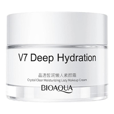 泊泉雅V7晶透皙润懒人素颜霜