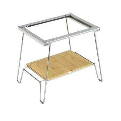 桌子餐桌户外简易IGT双层架