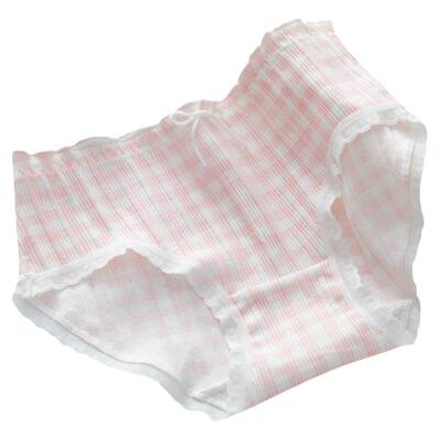 少女纯棉抗菌舒适透气三角内裤夏