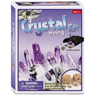 天然宝石水晶挖掘玩具儿童手工黄金矿石化石宝石手链考古盲盒礼物