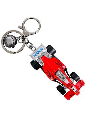 F1方程式赛车汽车钥匙扣链男款儿童书包挂件男孩小饰品背包外挂饰