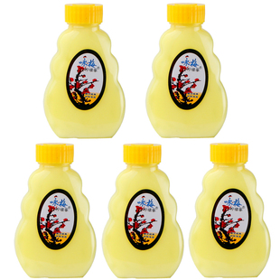 5瓶装 咏梅奶液100g柠檬蜜塑料瓶乳液润肤乳身体乳擦脸老国货