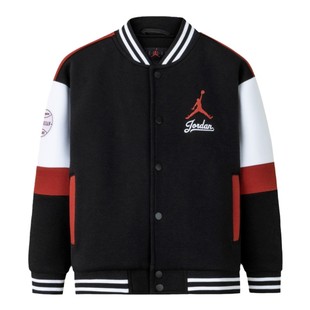 Jordan儿童装男童夹克秋冬款新款宝宝潮酷棒球服外套JD2412006GS