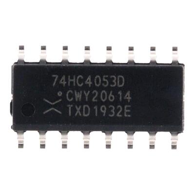 柒胜10只74HC4053D贴片SOP-16