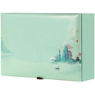 绿茶茶叶包装盒空礼盒碧螺春龙井礼盒装空盒岳西翠兰雨花茶礼品盒