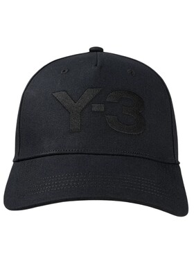 Y-3经典字母logo刺绣棒球帽男女