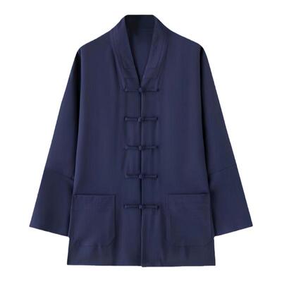 道士服道袍三宝领居士服