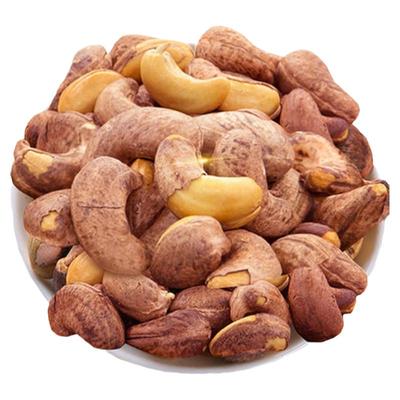 紫皮带衣腰果仁碳烤500克新货