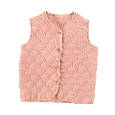 发热纤维空气棉中大童夹棉马甲