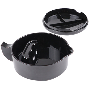 墨池带盖多功能仿瓷塑料墨碟墨盒墨海带盖笔架搁笔笔洗舔笔研磨水碟书法国画绘画调色学生文房四宝初学者专用