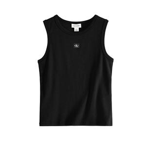【自营】Calvin Klein/凯文克莱女士CK小标性感吊带背心内搭上衣