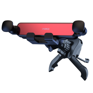 适用于北汽绅宝专用eu5 500车载手机支架D50x35 25圆形出风口bj20