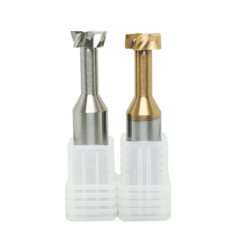 钨钢刀T型刀合金t刀4刃铣刀58度钢用t形刀三面刃刀铣槽刀铝用刀10