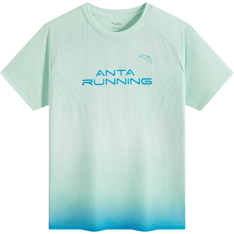 空调T安踏儿童T恤速干运动衫2026夏季新款青少年凉感印花潮酷短t