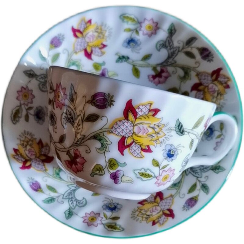 红茶杯咖啡杯英国minton