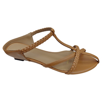 复古十字细带罗马凉拖鞋女包头拖