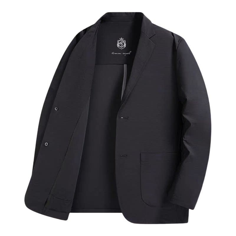 轻薄防晒薄西服男士外套商务休闲