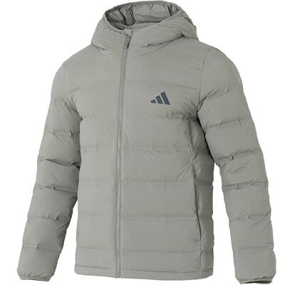 滔搏adidas阿迪达斯男子连帽冬季保暖羽绒服运动休闲外套KH3992