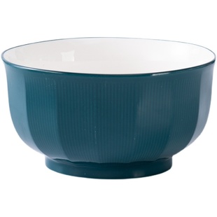 欧式4.5英寸米饭碗家用面碗陶瓷小碗吃饭碗色拉碗餐具汤碗