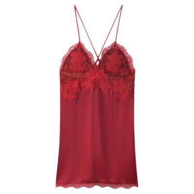 法式轻奢高级感真丝睡衣性感纯欲