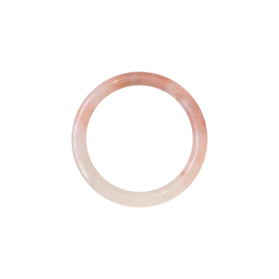 Bluehour桃花酿手镯天然玉镯女年轻款真玉粉色金丝玉手镯佘太翠