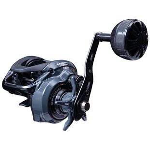 伊酷达ETS200横刺水滴轮大钓力磁力刹车轻型海钓轮单摇把