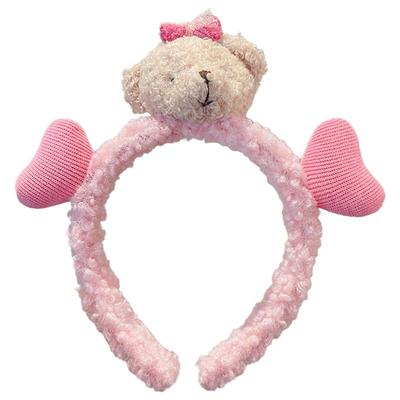 秋冬毛绒洗脸发箍女2025新款