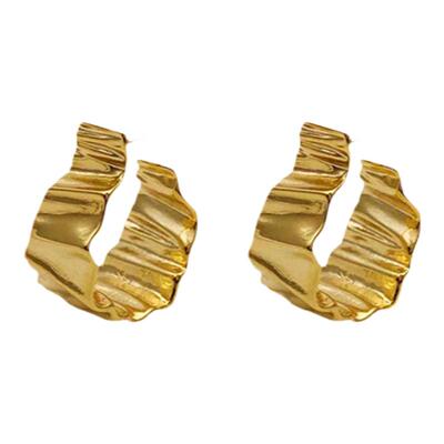 夸张欧美风女金属秋冬耳饰