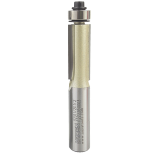 雅登木工修边刀加长修边机刀头带轴承双刃直刀电木铣硬质合金铣刀